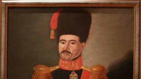 Portret kneza Miloša Obrenovića, rad Uroša Kneževića