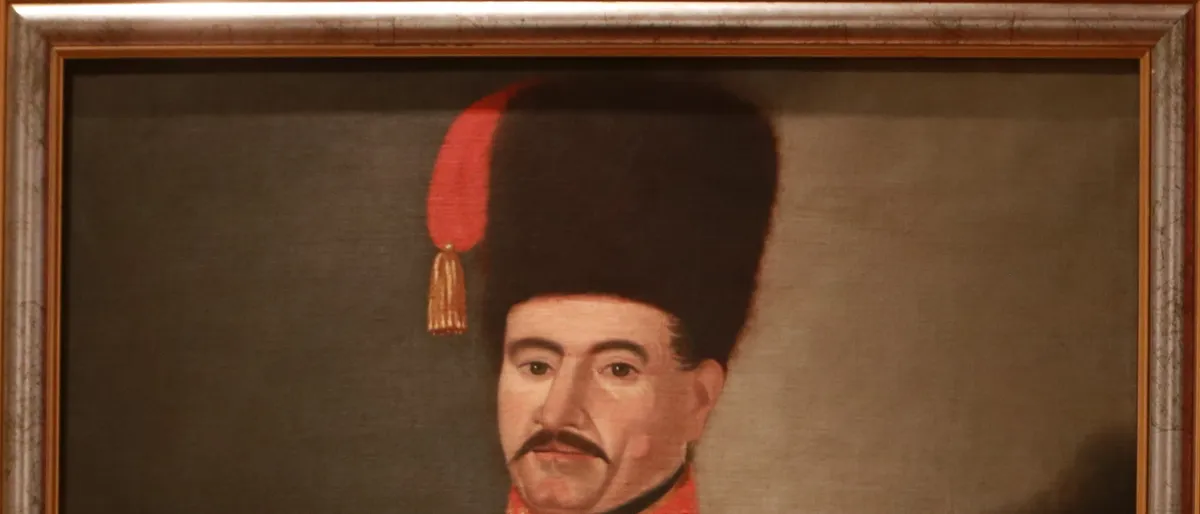 Portret kneza Miloša Obrenovića, rad Uroša Kneževića