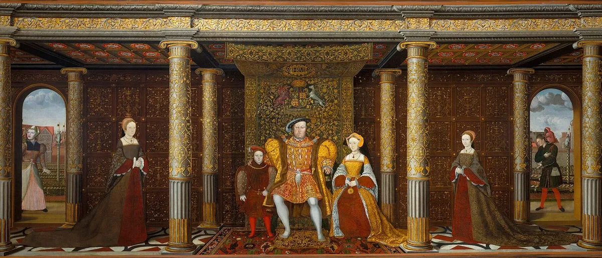 Porodica Henrija VIII, slika iz oko 1545. godine