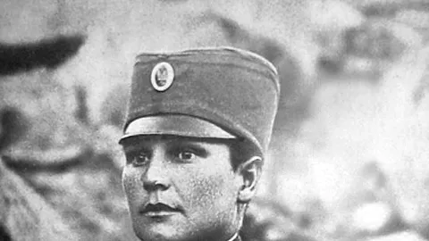 Milunka Savić u vojničkoj uniformi