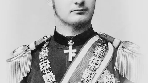 Kralj Aleksandar Obrenović i kraljica Draga, fotografija iz 1903. godine