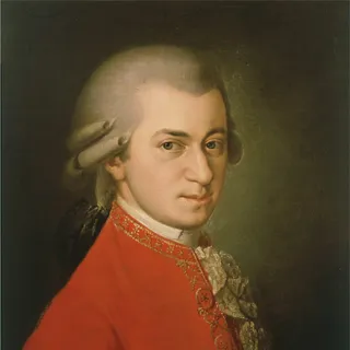 Portret Volfganga Amadeusa Mocarta, slika Barbare Kraft iz 1819.