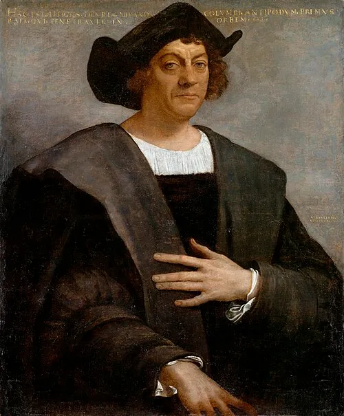 Portret za koji se veruje da prikazuje Kristifora Kolumba, pripisan Sebastijanu del Pjombu