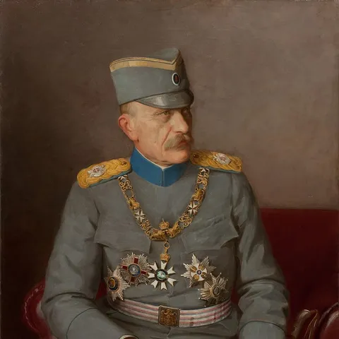 Portret vojvode Živojina Mišića, slika Uroša Predića iz 1919.